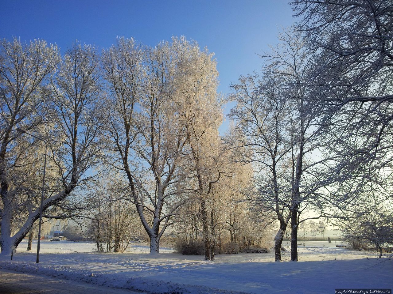 В царстве Снежной Королевы Юрмала, Латвия