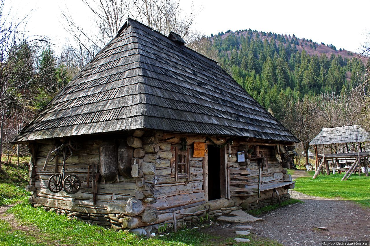 Типичный дом крестьянина 1856г. / Тypical peasant house in 1856.