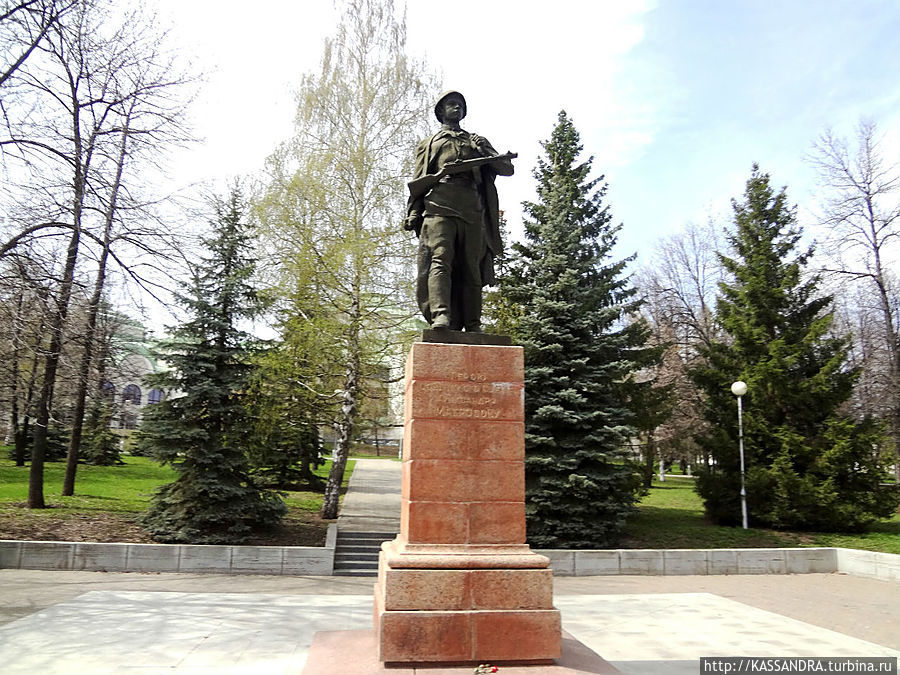 Памятник Александру Матросову Уфа, Россия