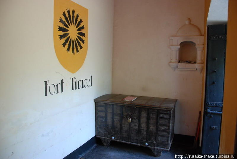 Самая северная крепость Гоа — Форт Тираколь Морджим, Индия