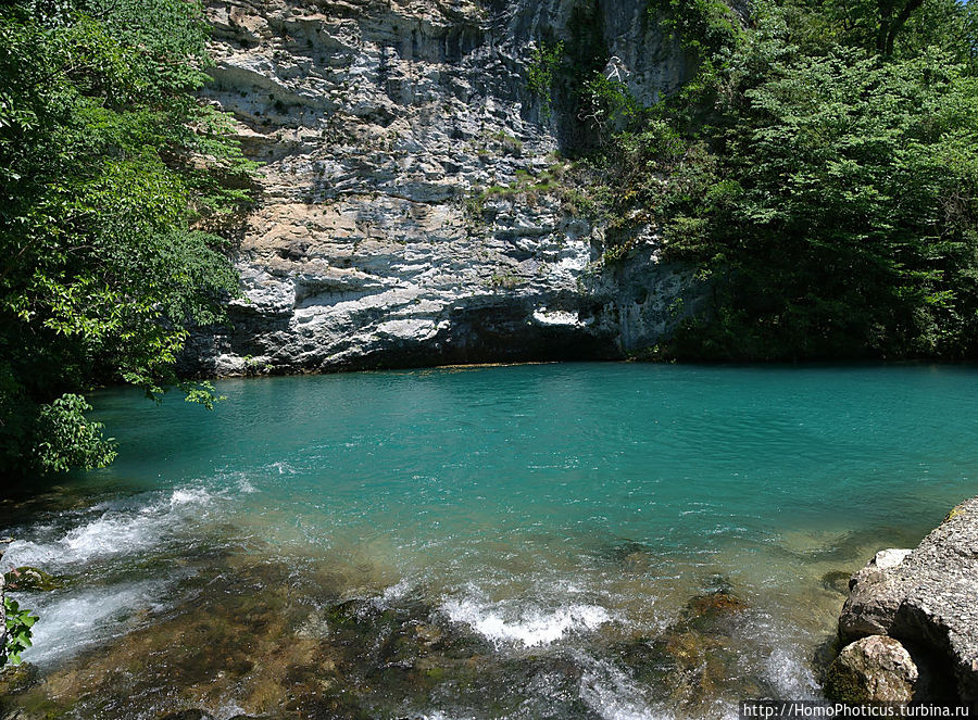 Голубое Озеро Бзыбь, Абхазия