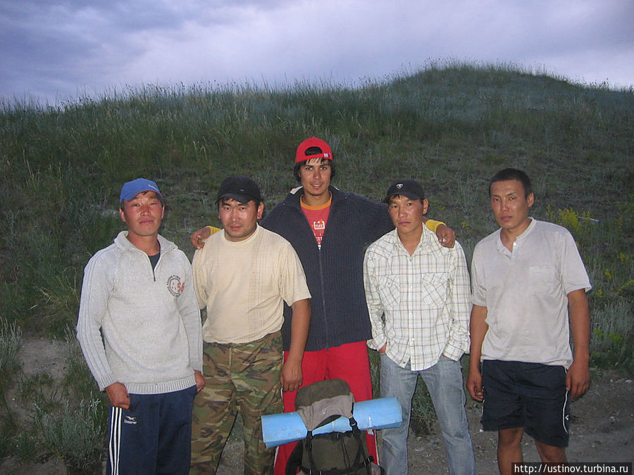 По дороге. С тувинцами По дороге. С тувинцами