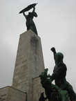 Статуя свободы на горе Геллерт