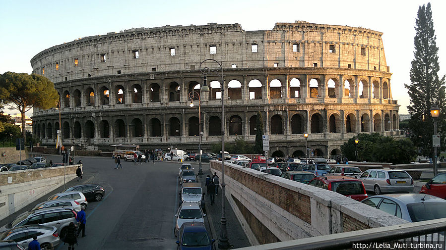 вот такие фото можно сделать на смотровом мостике... Рим, Италия