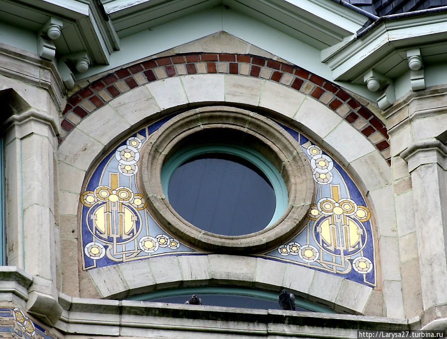Дом Делуне, 1904, авеню Франклин Рузвельт. Архитектор Леон Делуне. Брюссель, Бельгия