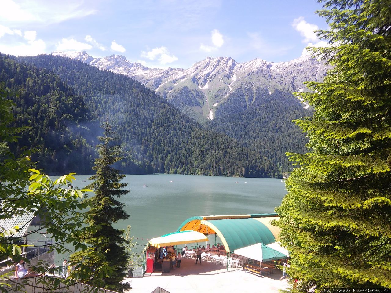 озеро Большая Рицв Рица Реликтовый Национальный Парк, Абхазия