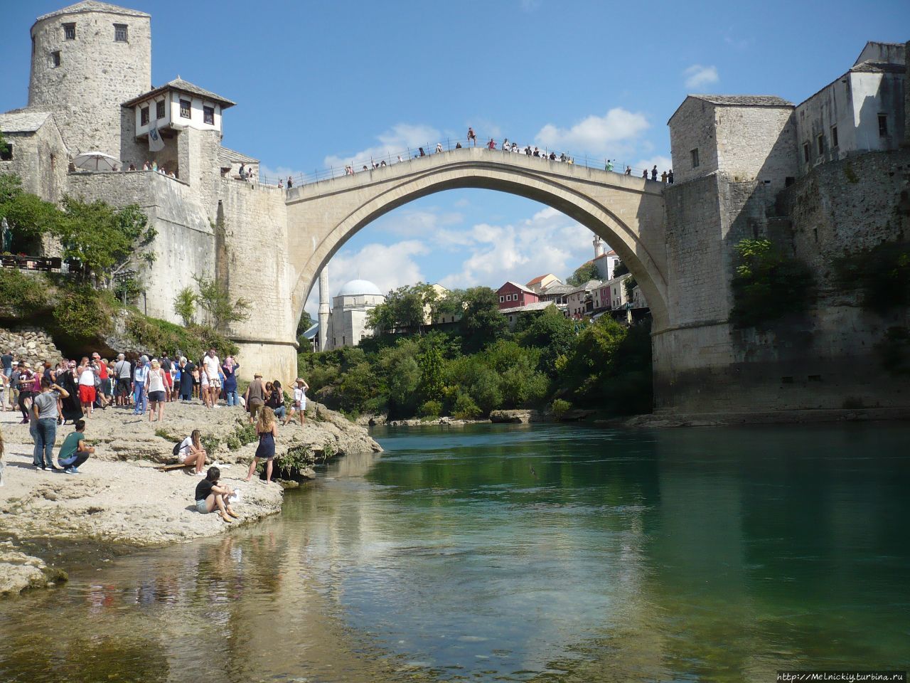 Старый мост в Мостаре Мостар, Босния и Герцеговина