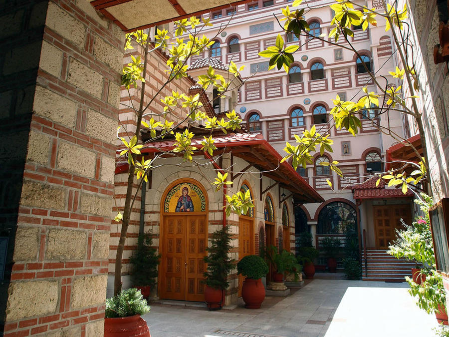 Мужской монастырь преподобной Феодоры Солунской / Agia Theodora monastery