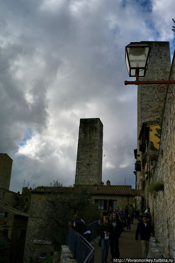 Башня Куньянези и Башня Беччи Сан-Джиминьяно, Италия