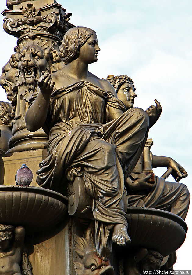 Ross Fountain — роскошный фонтан в роскошном Эдинбурге Эдинбург, Великобритания