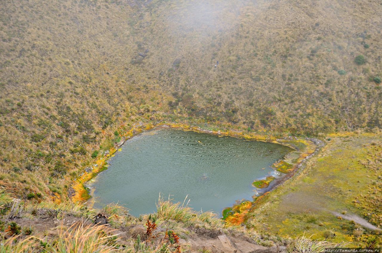 Меж двух лагун. Вулкан Азуфраль. Колумбия Пасто, Колумбия