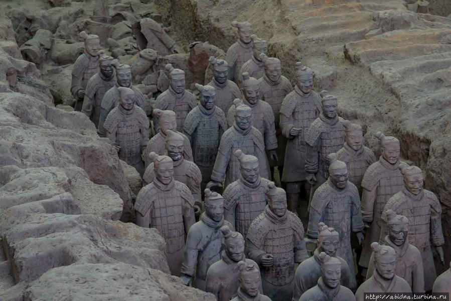 Терракотовая армия в Сиане Сиань, Китай