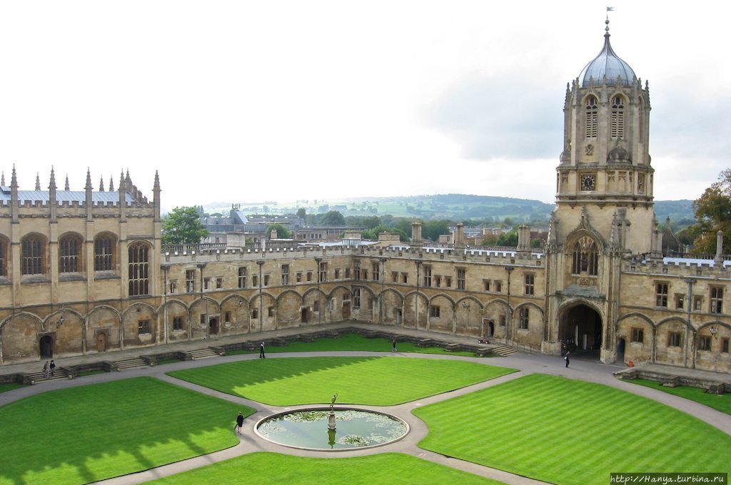 Крайст Черч Колледж в Оксфорде. Фото из интернета Оксфорд, Великобритания