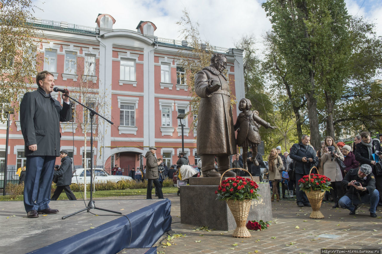 В Воронеже появился сквер Маршака и памятник поэту Воронеж, Россия