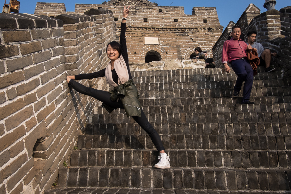 Вид на Китай со стены Мутяньюй (Великая Стена), Китай