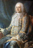Герцог Альберт Казимир Август Саксонский,младший сын польского короля Августа второго,и муж Марии Кристины.Галерея Альбертина носит его имя