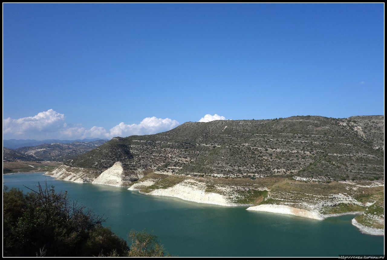 Водохранилище Курис или почти марсианские хроники Кипра Водохранилище Курис, Кипр