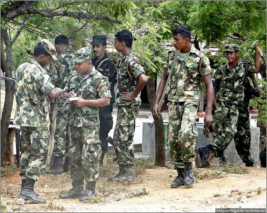 Военные сборы Тринкомали, Шри-Ланка