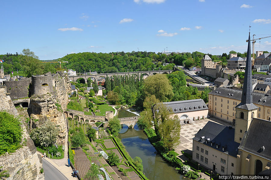 Обзорная экскурсия по Люксембургу (часть II) Люксембург, Люксембург