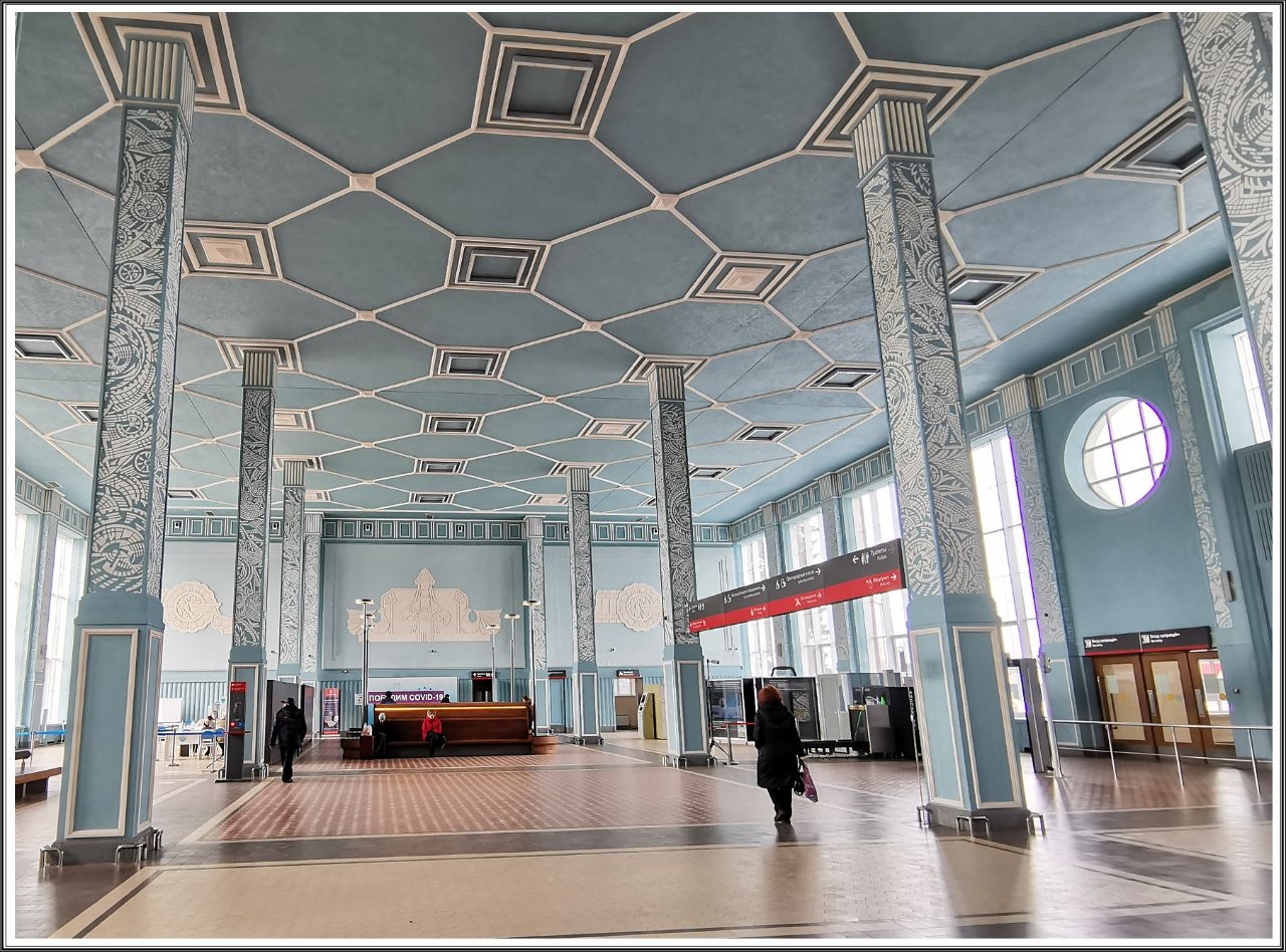 Железнодорожный вокзал в городе Иваново Иваново, Россия
