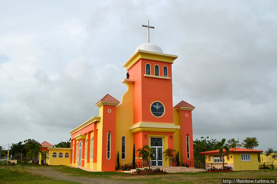 Деревенская церковь Пуэрто-Рико