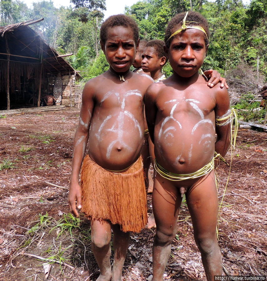 Коровайские дети Джайпура, Индонезия