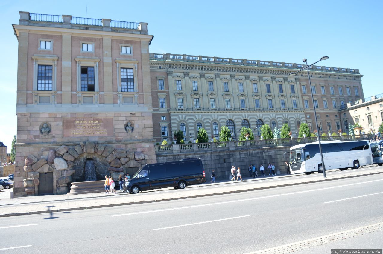 Фасад Королевы. Стокгольм, Швеция