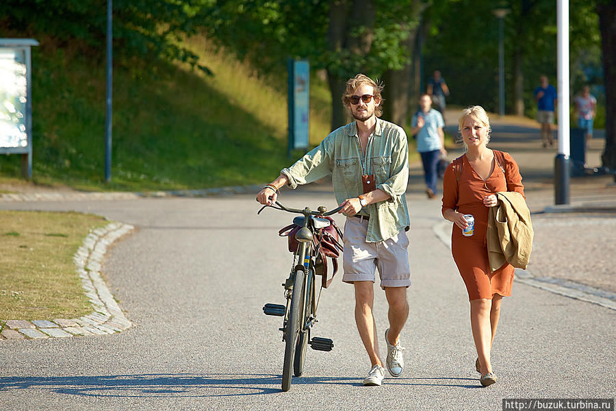 На велосипеде по Стокгольму Стокгольм, Швеция