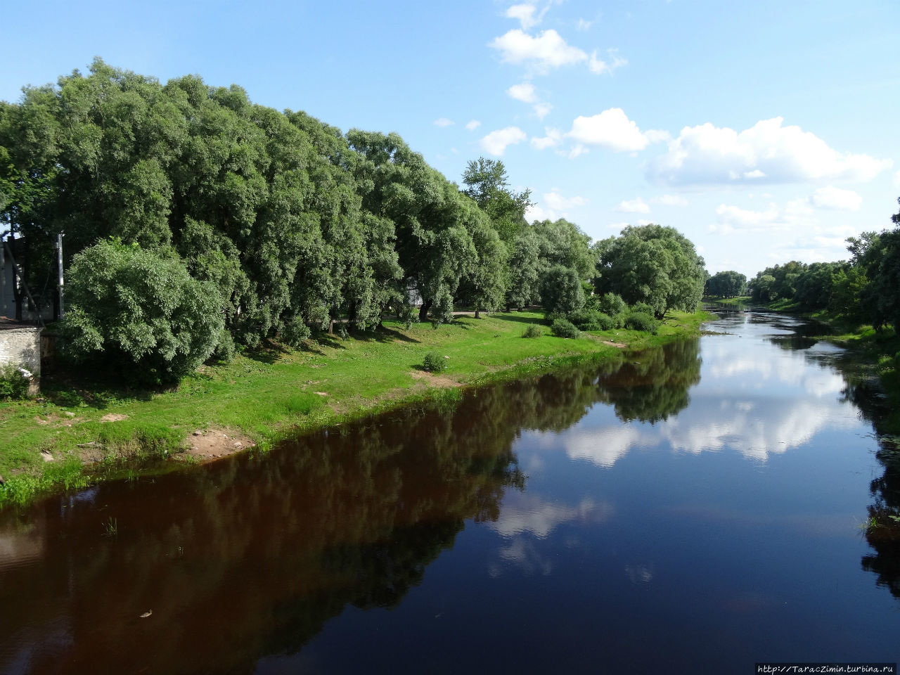 Старая Русса. Отражения в воде Старая Русса, Россия