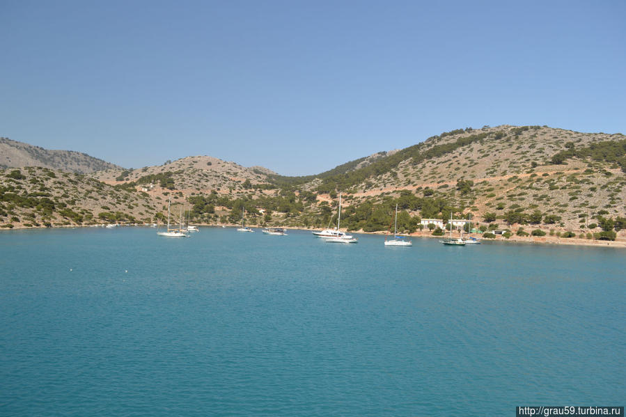 Бухта, куда приплывают желания Панормитис, остров Сими, Греция