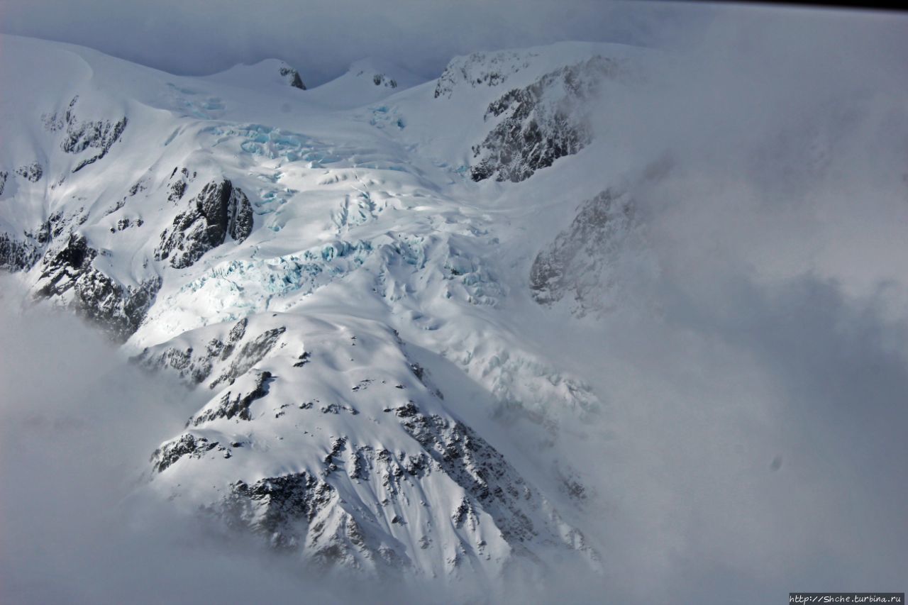 Ледник Франца-Иосифа Вестленд Таи Поутини Национальный парк, Новая Зеландия