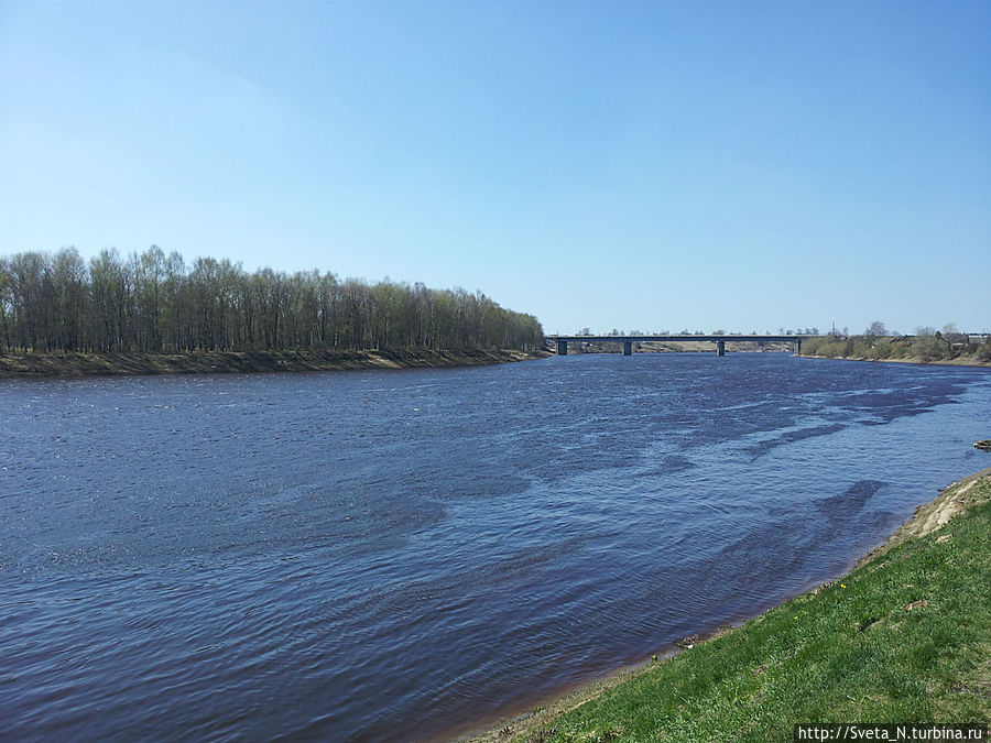 Река Западная Двина Полоцк, Беларусь