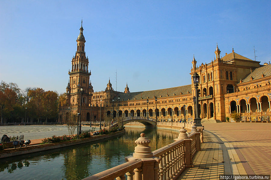 Площадь Испании Севилья, Испания Площадь Испании Севилья, Испания