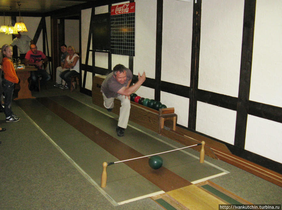 Немецкий кегельбан Леннештадт, Германия Немецкий кегельбан Леннештадт, Германия