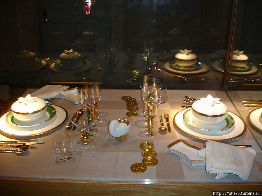 Сервировка Нобелевского банкета Сервировка Нобелевского банкета