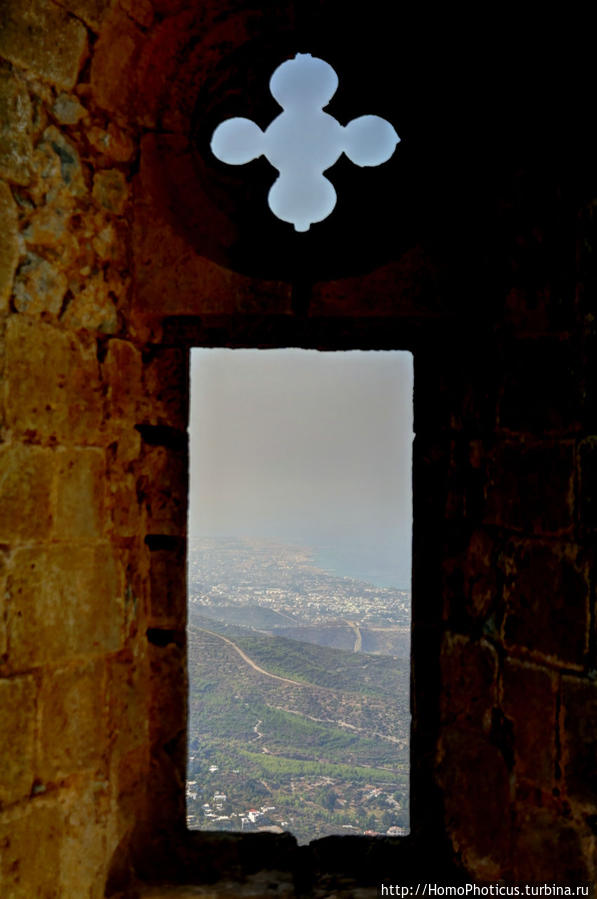 Святой Илларион на турецких склонах Святого Иллариона замок, Турецкая Республика Северного Кипра