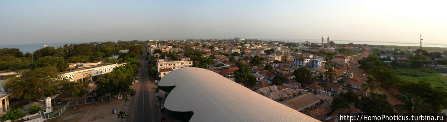 Вид на Банжул Банжул, Гамбия