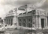Строительство вокзала Milano Centrale. Фото 1929-го года