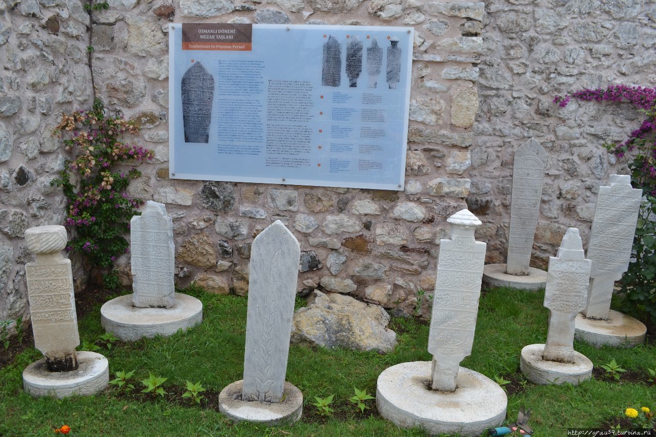 Tombstones in Ottomаn period Мармарис, Турция