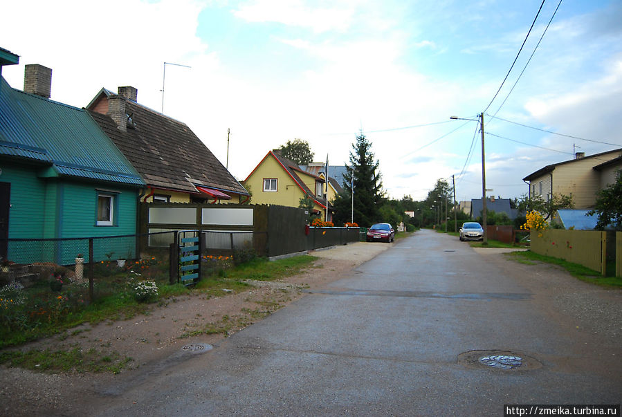 Улочка Вайкне Тарту, Эстония