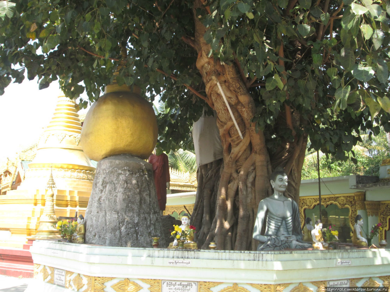 Крупнейшая пагода города и окрестностей Таунгу, Мьянма