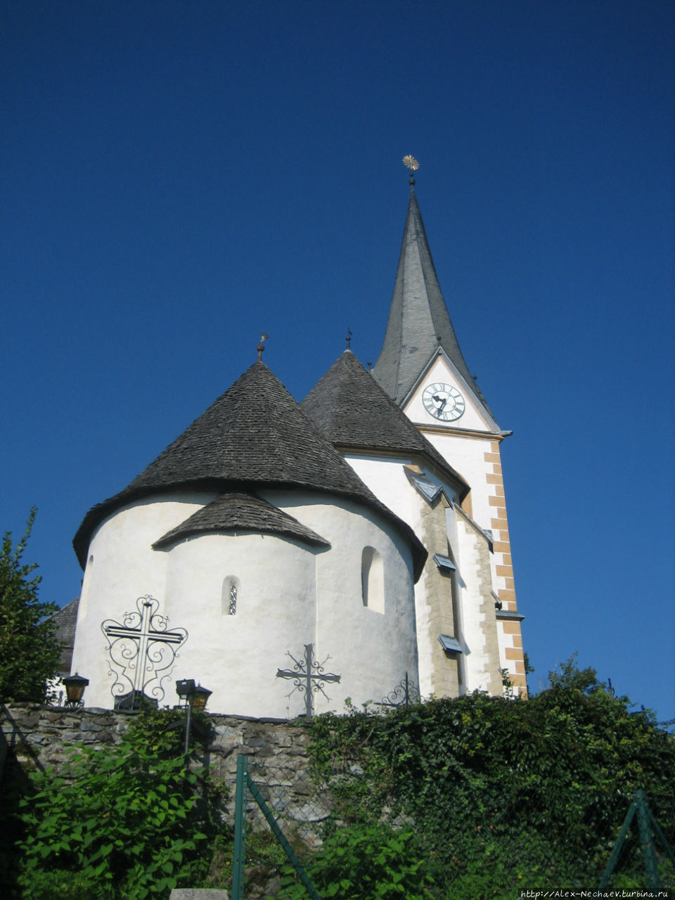 Монастырская церковь в Мария-Вёрт. Фельден-ам-Вёртер-Зее, Австрия