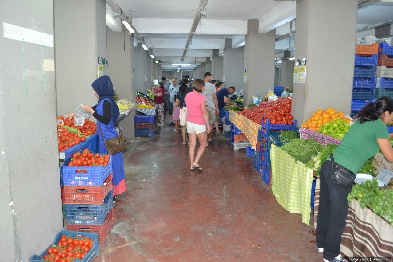 Центральный рынок Мармариса Мармарис, Турция