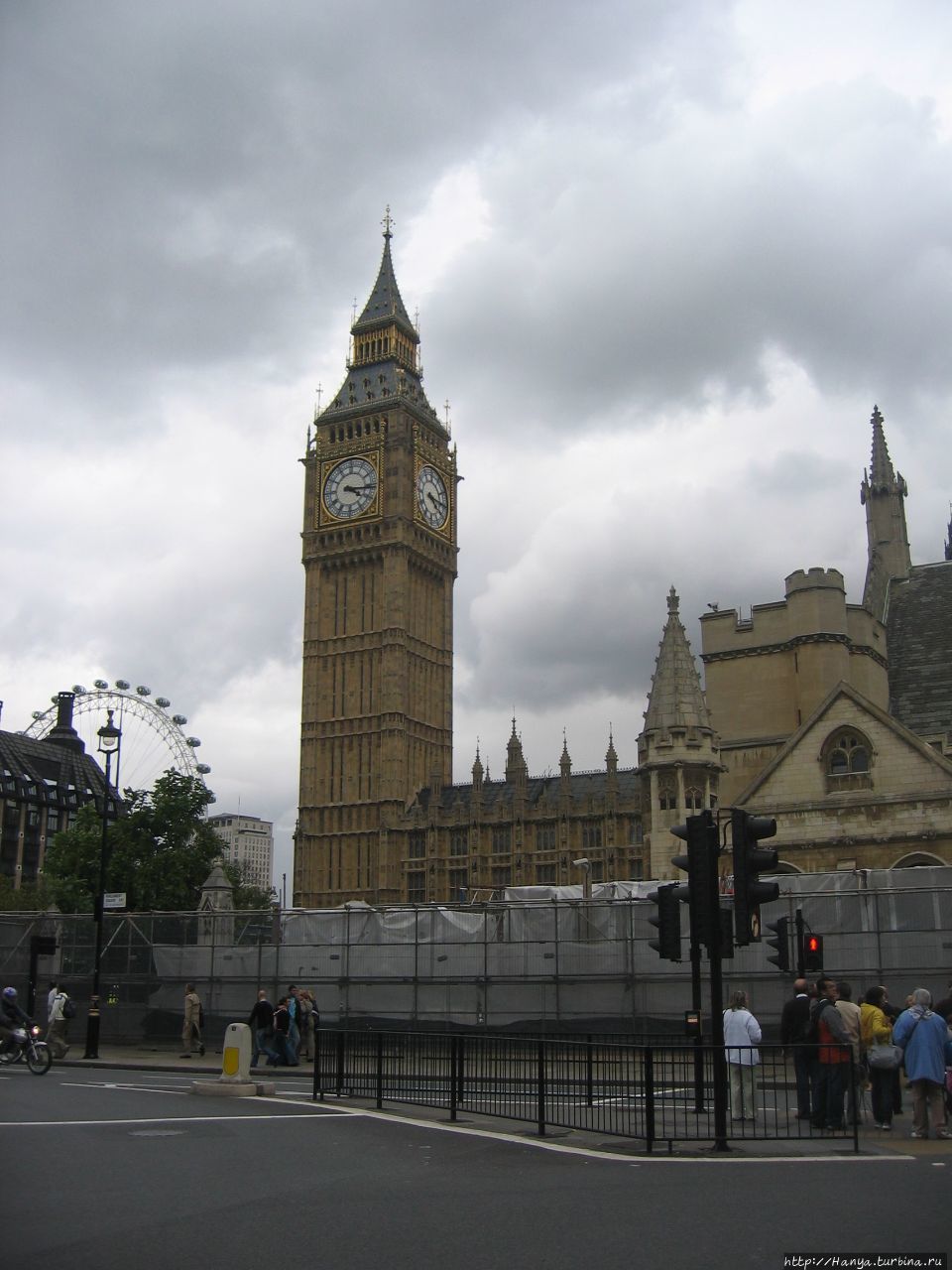 Лондон. Парламентская площадь. Вид на Биг Бен Лондон, Великобритания