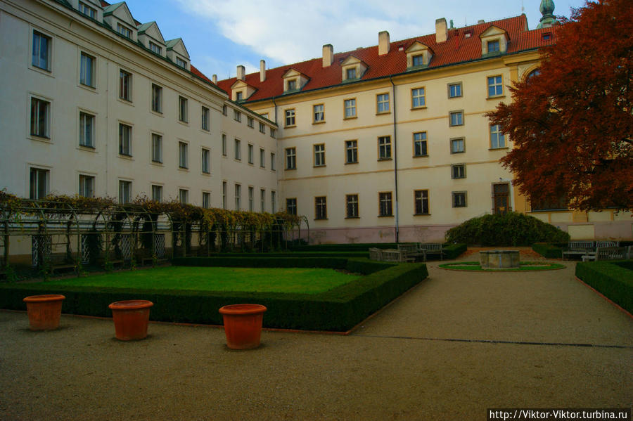 Вояновы сады в центре Праги Прага, Чехия