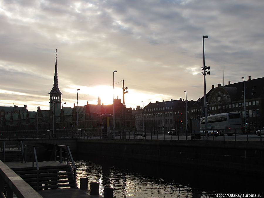 Солнце выглядывает... Копенгаген, Дания