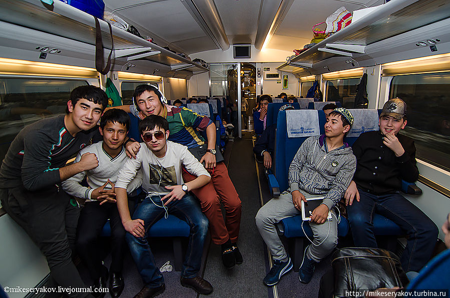 Испано-узбекский поезд со смешным названием Узбекистан