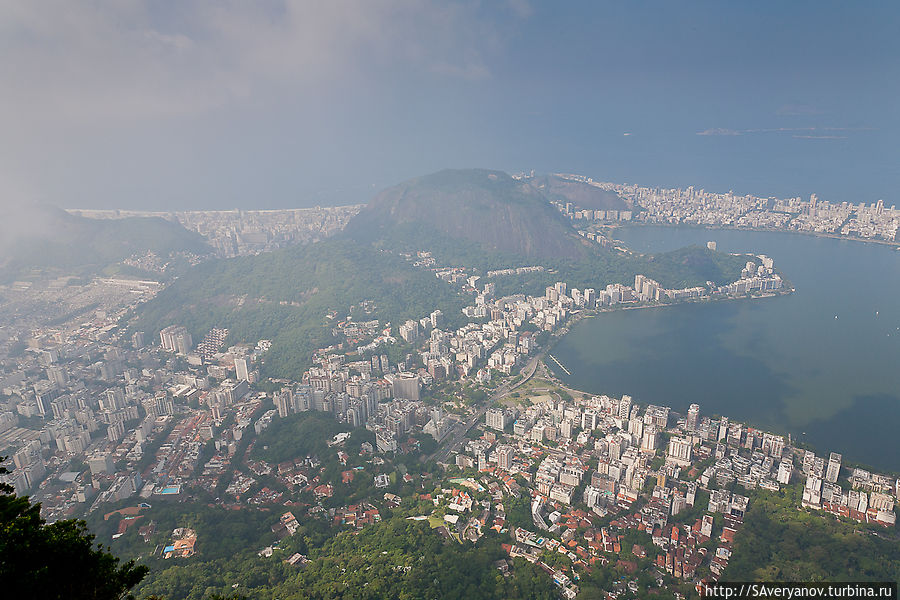 Вид из вагона Рио-де-Жанейро, Бразилия