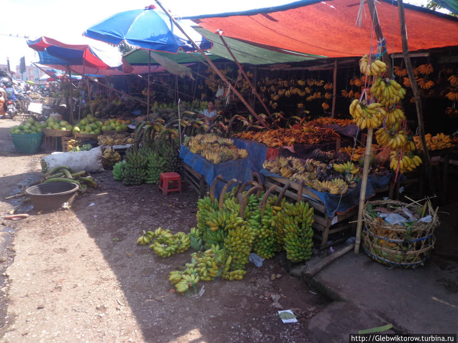 Фруктовый рынок Моулмейн, Мьянма