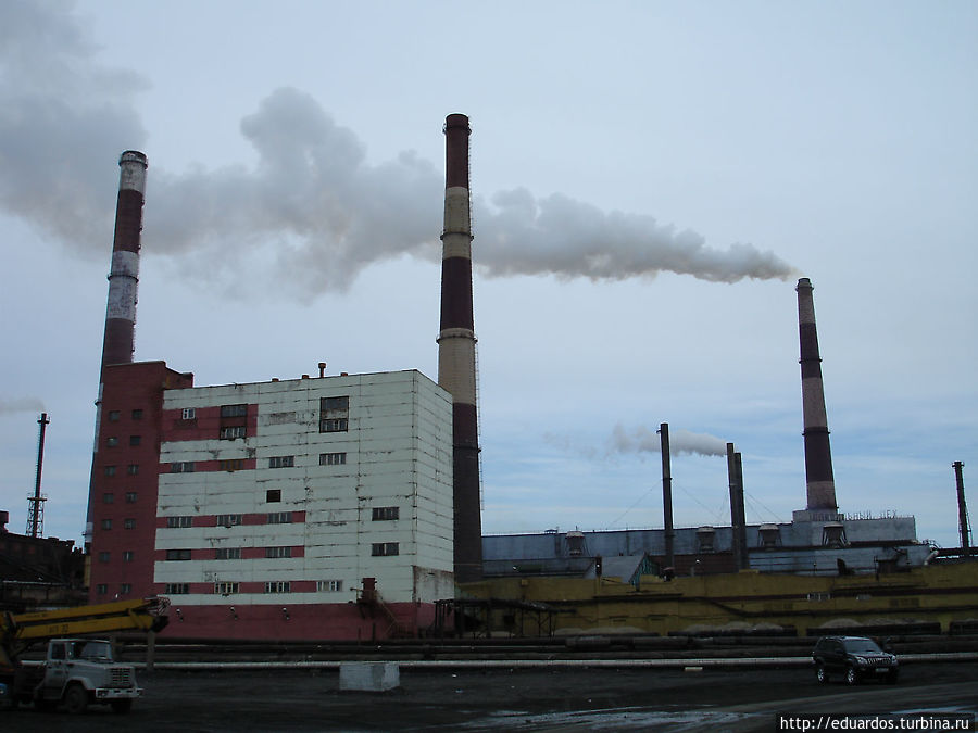 медный завод Норильск, Россия